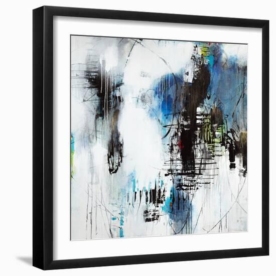 Visibility Zero Caution-Joshua Schicker-Framed Giclee Print