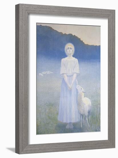 Vision, 1892-Alphonse Osbert-Framed Giclee Print