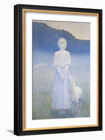 Vision, 1892-Alphonse Osbert-Framed Giclee Print