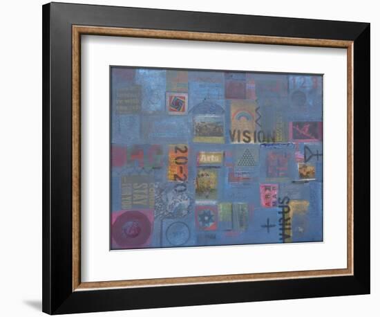 VISION 20-20... THE Virus, 2020 (Mixed Media)-Peter McClure-Framed Giclee Print