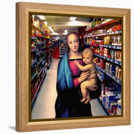 Vision at the Supermarket, 2007-Trygve Skogrand-Framed Premier Image Canvas