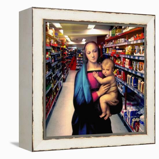 Vision at the Supermarket, 2007-Trygve Skogrand-Framed Premier Image Canvas