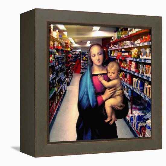 Vision at the Supermarket, 2007-Trygve Skogrand-Framed Premier Image Canvas