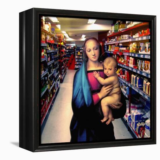 Vision at the Supermarket, 2007-Trygve Skogrand-Framed Premier Image Canvas