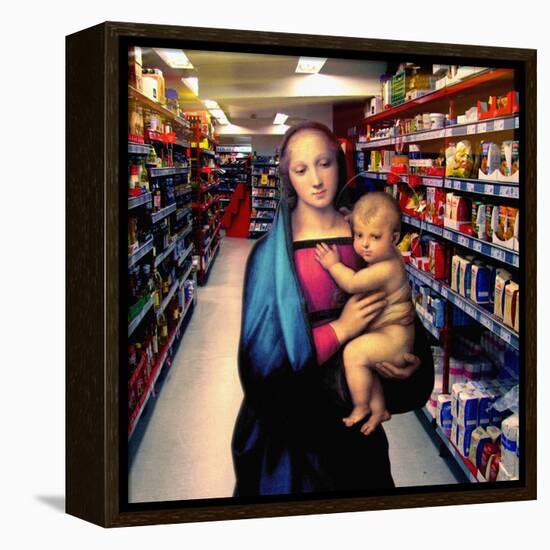 Vision at the Supermarket, 2007-Trygve Skogrand-Framed Premier Image Canvas