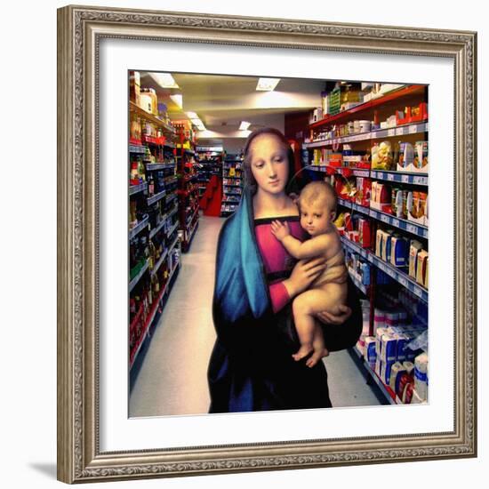 Vision at the Supermarket, 2007-Trygve Skogrand-Framed Giclee Print