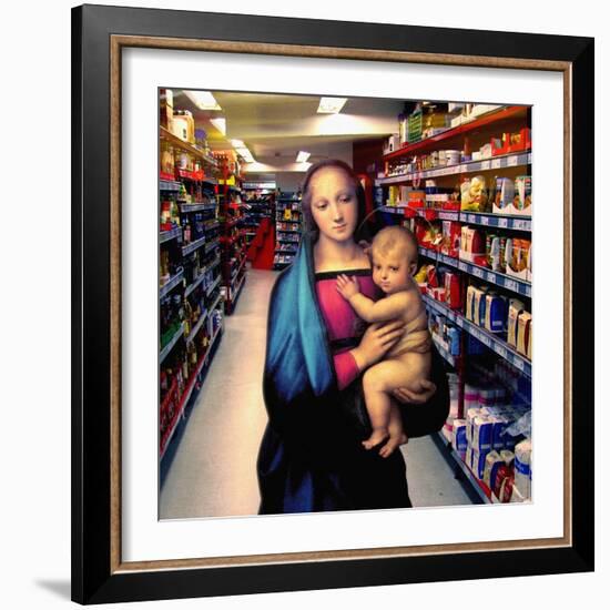 Vision at the Supermarket, 2007-Trygve Skogrand-Framed Giclee Print