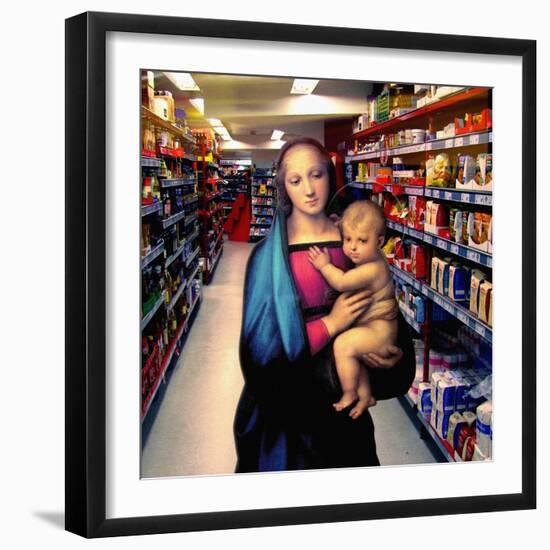 Vision at the Supermarket, 2007-Trygve Skogrand-Framed Giclee Print