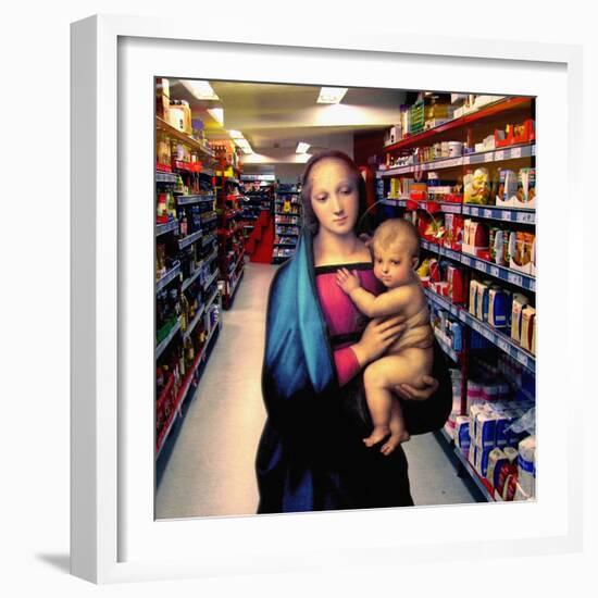 Vision at the Supermarket, 2007-Trygve Skogrand-Framed Giclee Print