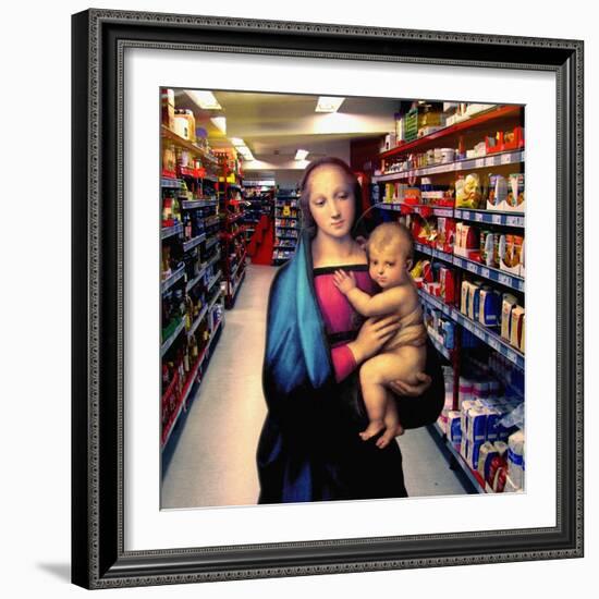 Vision at the Supermarket, 2007-Trygve Skogrand-Framed Giclee Print