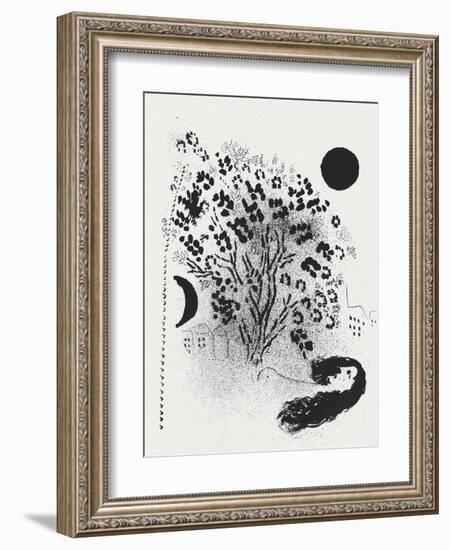 Vision de Paris Grand Arbre-Marc Chagall-Framed Collectable Print