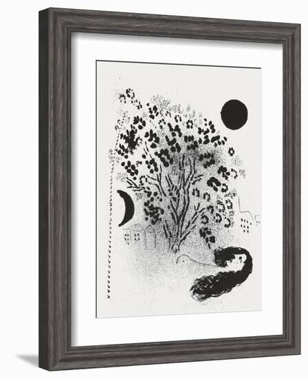 Vision de Paris Grand Arbre-Marc Chagall-Framed Collectable Print