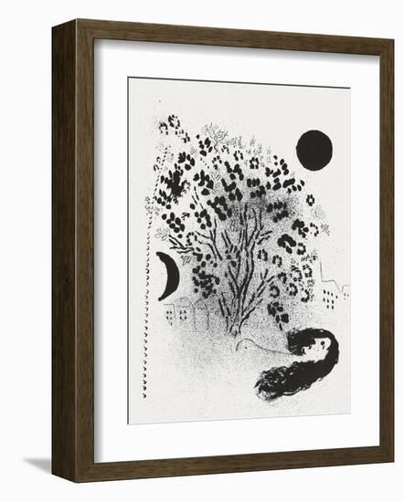 Vision de Paris Grand Arbre-Marc Chagall-Framed Collectable Print