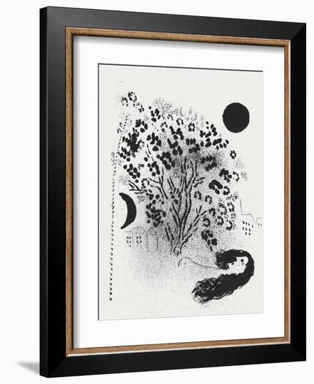 Vision de Paris Grand Arbre-Marc Chagall-Framed Collectable Print