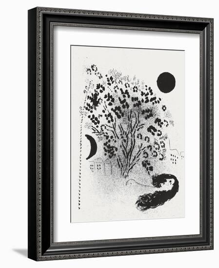 Vision de Paris Grand Arbre-Marc Chagall-Framed Collectable Print