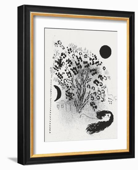 Vision de Paris Grand Arbre-Marc Chagall-Framed Collectable Print