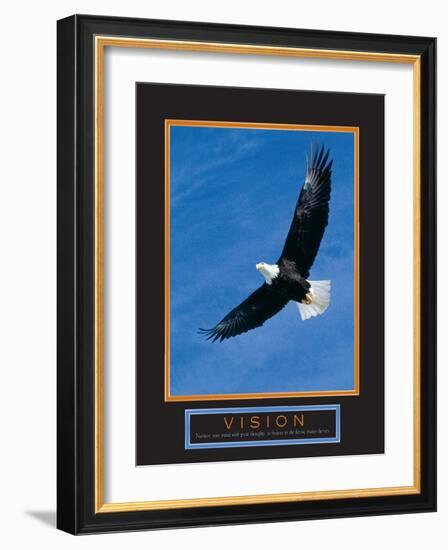Vision - Eagle-unknown unknown-Framed Photo