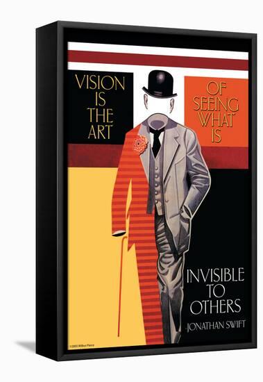 Vision is the Art-null-Framed Stretched Canvas