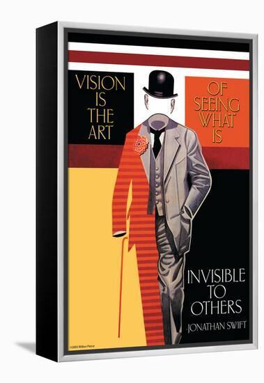 Vision is the Art-null-Framed Stretched Canvas