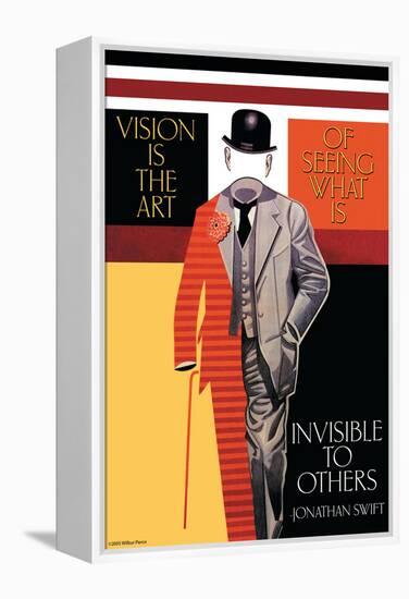 Vision is the Art-null-Framed Stretched Canvas