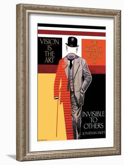 Vision is the Art-null-Framed Art Print