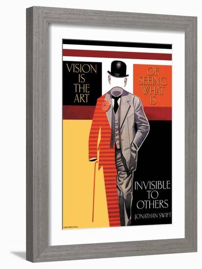 Vision is the Art-null-Framed Art Print