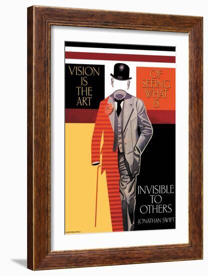 Vision is the Art-null-Framed Art Print