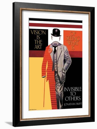 Vision is the Art-null-Framed Art Print