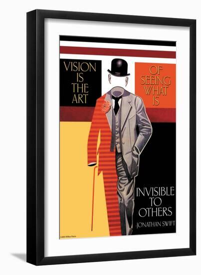 Vision is the Art-null-Framed Art Print