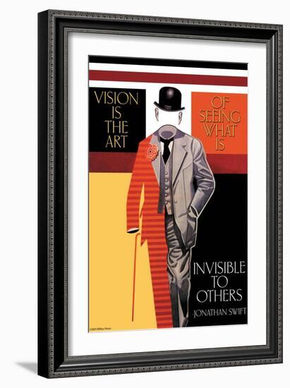 Vision is the Art-null-Framed Art Print