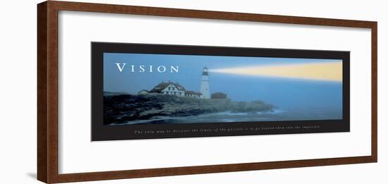 VISION - Lighthouse-Unknown Unknown-Framed Photo