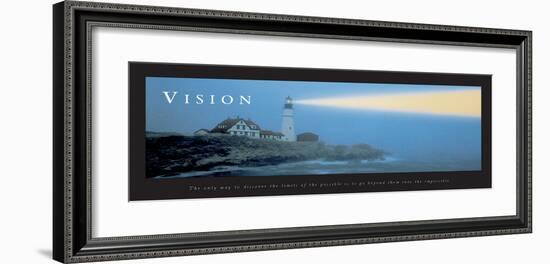 VISION - Lighthouse-Unknown Unknown-Framed Photo