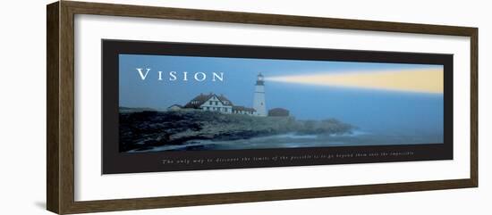 VISION - Lighthouse-Unknown Unknown-Framed Photo