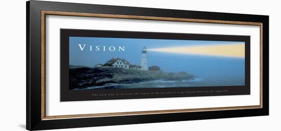 VISION - Lighthouse-Unknown Unknown-Framed Photo