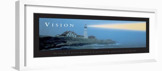 VISION - Lighthouse-Unknown Unknown-Framed Photo