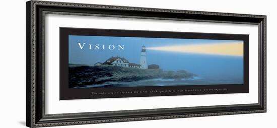 VISION - Lighthouse-Unknown Unknown-Framed Photo