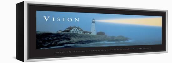 VISION - Lighthouse-Unknown Unknown-Framed Stretched Canvas