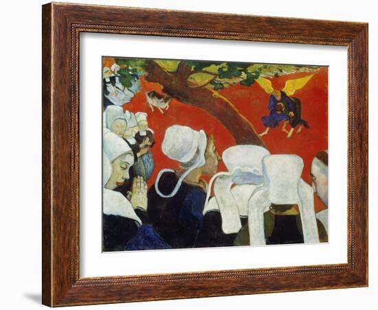 Vision Nach Der Predigt, 1888-Paul Gauguin-Framed Giclee Print