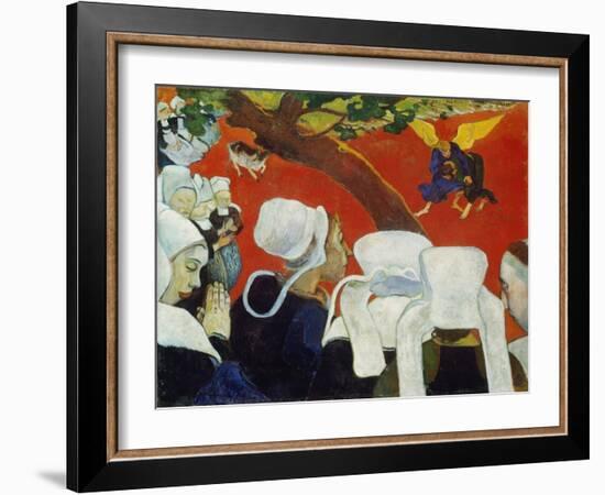 Vision Nach Der Predigt, 1888-Paul Gauguin-Framed Giclee Print