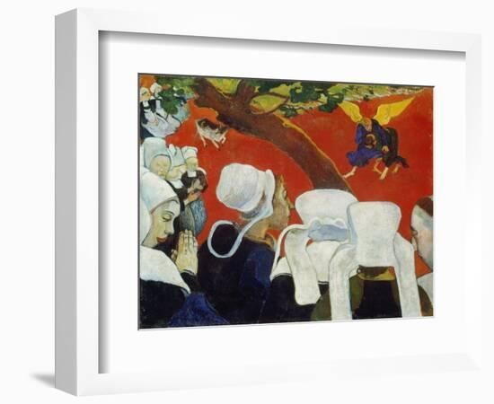 Vision Nach Der Predigt, 1888-Paul Gauguin-Framed Giclee Print