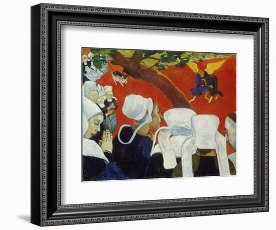 Vision Nach Der Predigt, 1888-Paul Gauguin-Framed Giclee Print