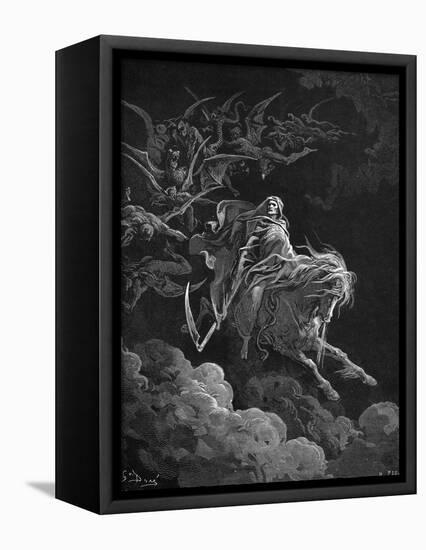 Vision of Death-Gustave Doré-Framed Premier Image Canvas