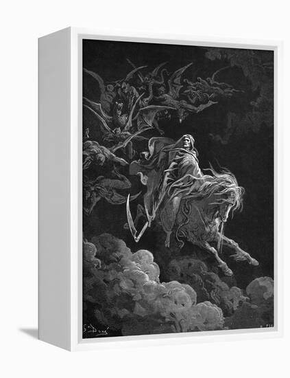 Vision of Death-Gustave Doré-Framed Premier Image Canvas