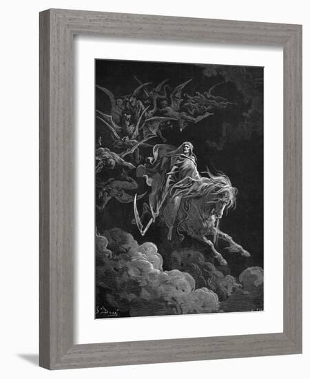 Vision of Death-Gustave Doré-Framed Giclee Print