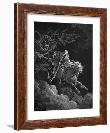 Vision of Death-Gustave Doré-Framed Giclee Print