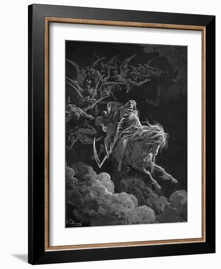 Vision of Death-Gustave Doré-Framed Giclee Print