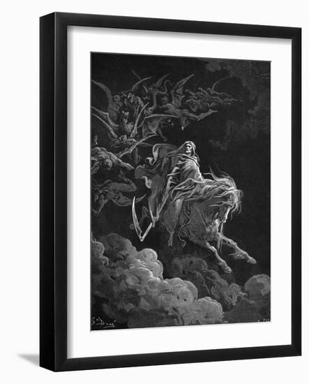 Vision of Death-Gustave Doré-Framed Giclee Print