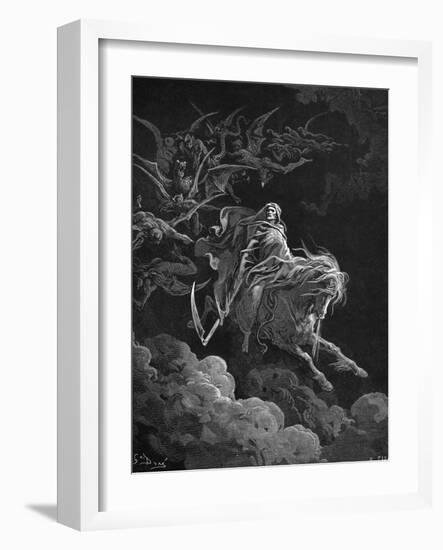 Vision of Death-Gustave Doré-Framed Giclee Print