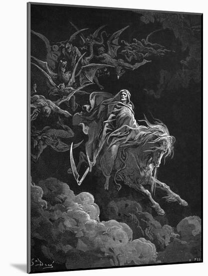 Vision of Death-Gustave Doré-Mounted Giclee Print