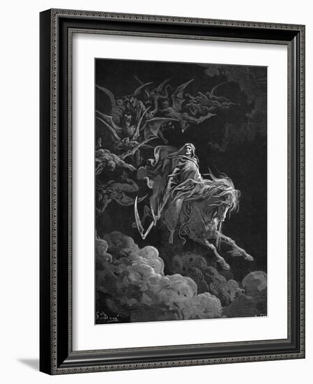 Vision of Death-Gustave Doré-Framed Giclee Print